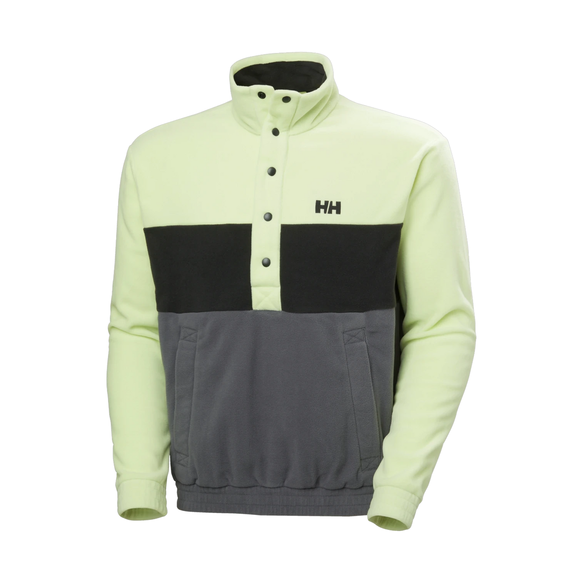 Helly Hansen Daybreaker Hugg Snap Fleece - Men's in WASHED LIME