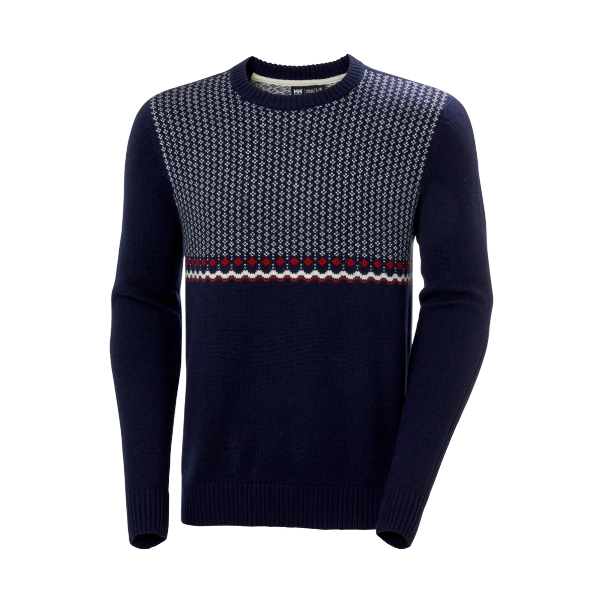 Helly Hansen Afton Knit Sweater - Men's - NAVY FAIRISLE