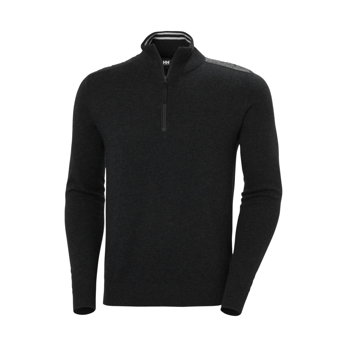 Helly Hansen Afton Knitted 1/2 Zip - Men's - BLACK