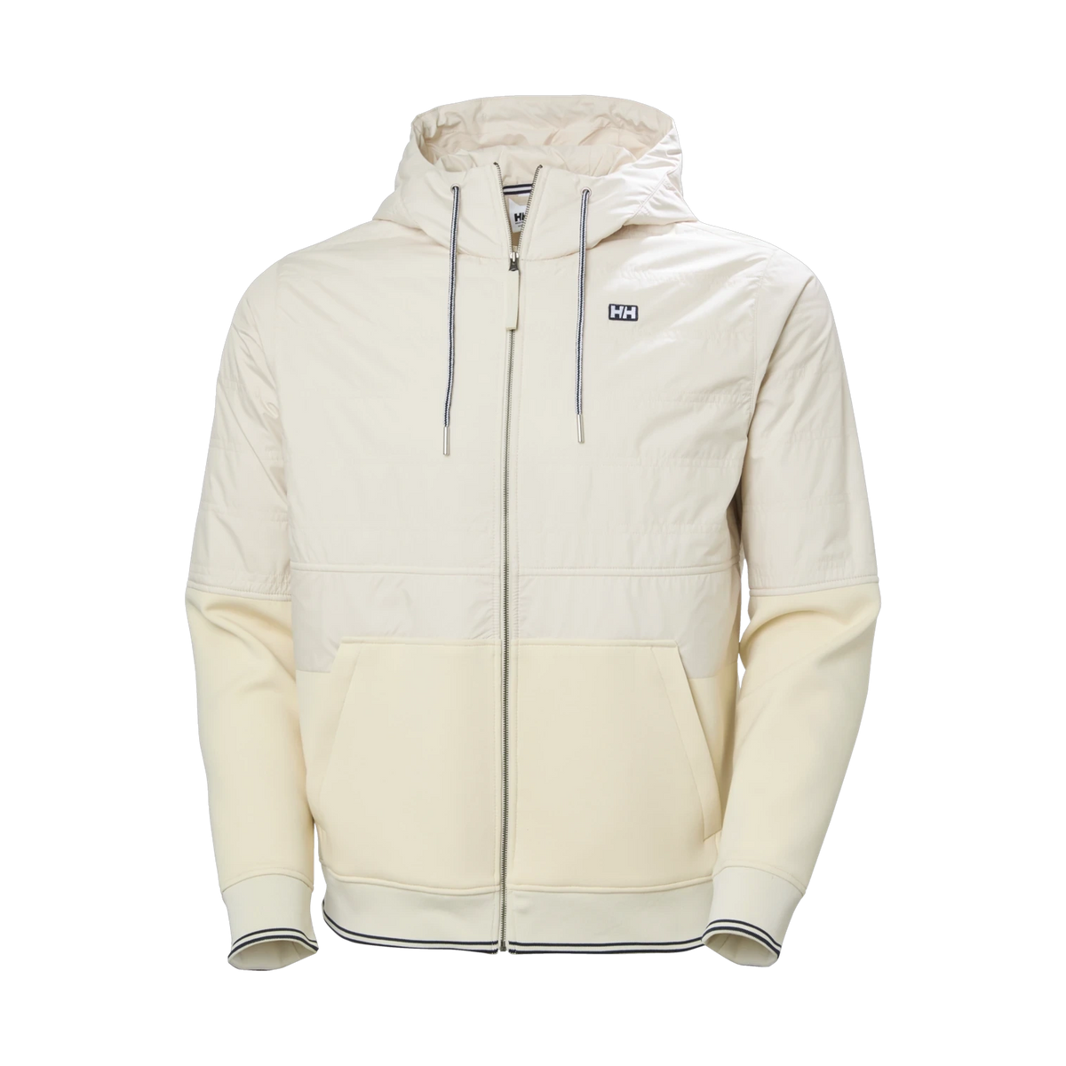 Helly Hansen Koster Hybrid Full Zip Hoodie - Men's - CREAM
