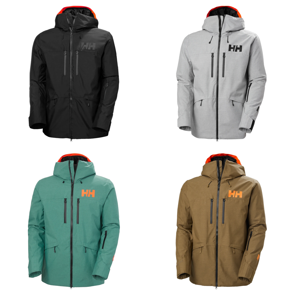 Helly Hansen Garibaldi 2.0 Jacket - Men's, all four colorways