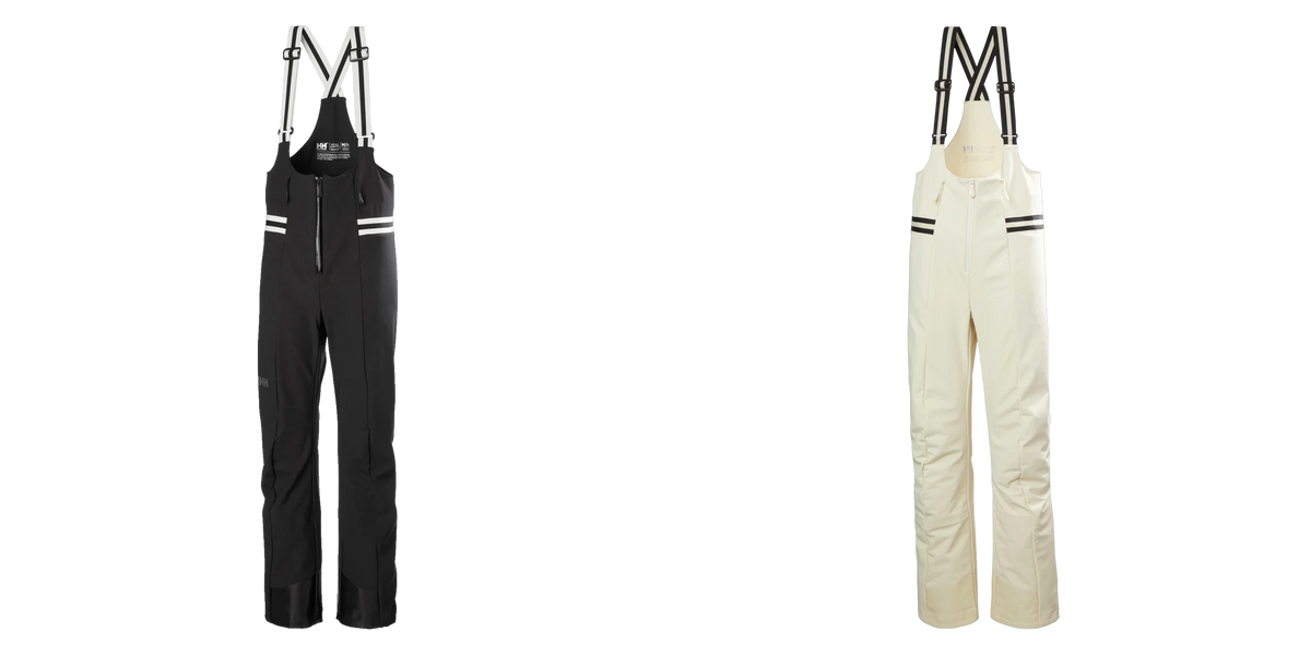 Helly Hansen Avanti Softshell Bib Pant - Women's, both colorways