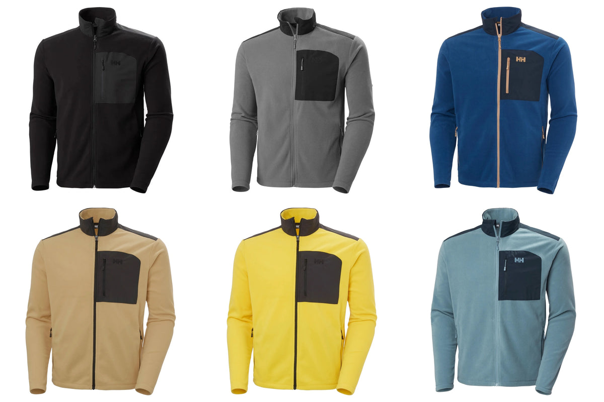 Helly Hansen Men's Daybreaker Block Fleece Jacket | Versatile Fleece Jacket with Superior Comfort and Technical Features - all colourways