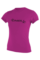 O'Neill Basic Skins UPF 50+ Short Sleeve Women's Sun Shirt – Lightweight, Breathable & UV Protection for Active Outdoor Fun