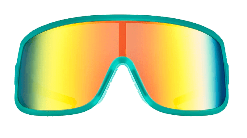 Goodr Wrap Gs Polarized Performance Sunglasses – No-Slip, No-Bounce, Full Coverage for Maximum Protection