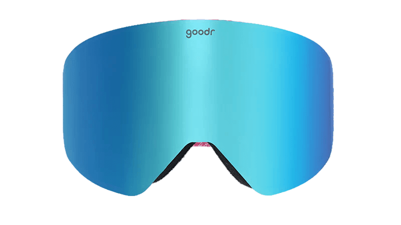 Goodr Snow Gs Polarized Performance Sunglasses – No-Slip, No-Bounce, UV400 Protection for Snow Sports & Winter Adventures