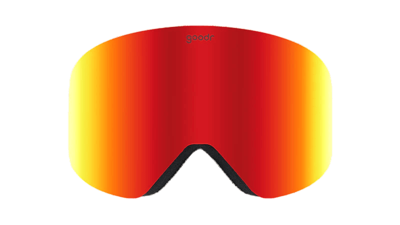 Goodr Snow Gs Polarized Performance Sunglasses – No-Slip, No-Bounce, UV400 Protection for Snow Sports & Winter Adventures