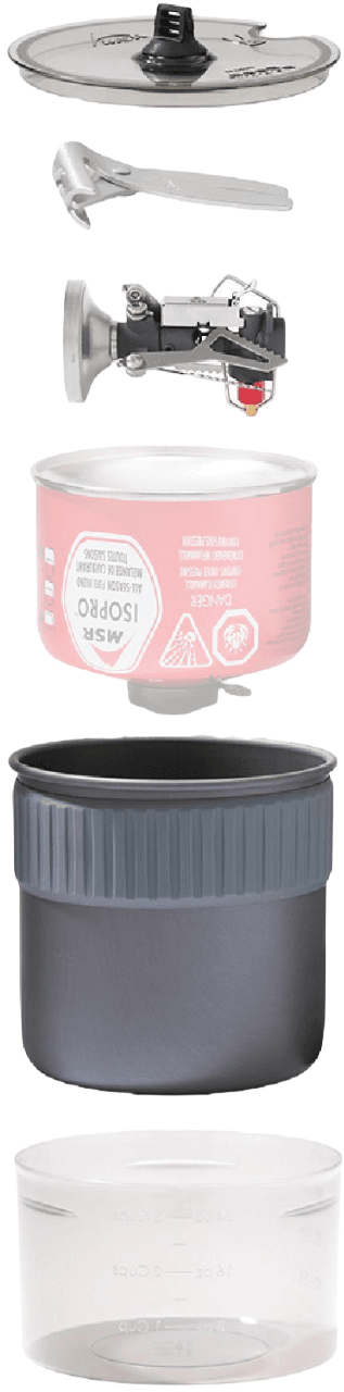 MSR Pocket Rocket Deluxe Ultralight Camping and Backpacking Stove Kit