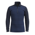 Smartwool Men's Classic Thermal Merino Base Layer 1/4 Zip | Versatile Cold-Weather Essential: Your Go-To Layer for Year-Round Comfort