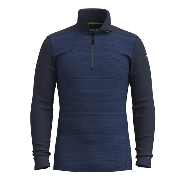 Smartwool Men's Classic Thermal Merino Base Layer 1/4 Zip | Versatile Cold-Weather Essential: Your Go-To Layer for Year-Round Comfort