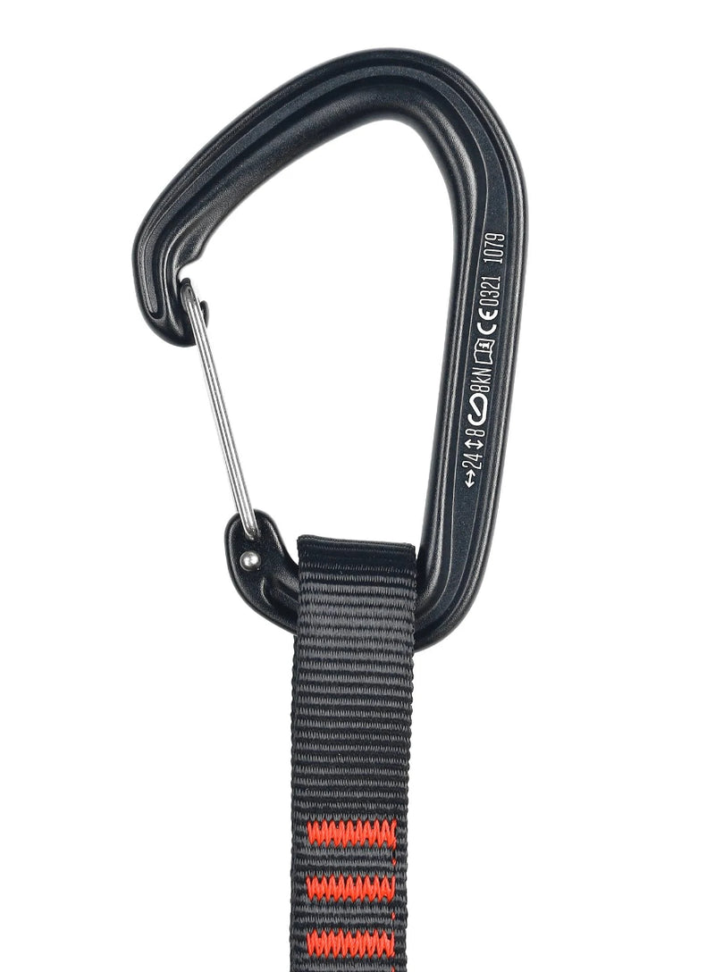 Black Diamond Hot Wire Quickdraw Pack | Essential and Reliable Quickdraws for Safe and Efficient Climbing