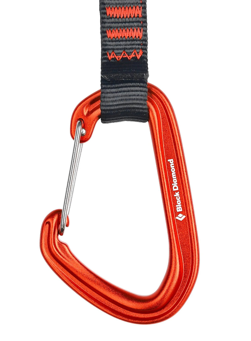 Black Diamond Hot Wire Quickdraw Pack | Essential and Reliable Quickdraws for Safe and Efficient Climbing