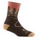 Darn Tough 1903 Hiker Crew Midweight Socks - Women's - Durable Merino Wool, Moisture-Wicking, Reinforced Cushioning for Hiking