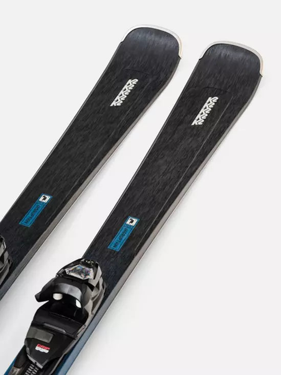 K2 Disruption 75 Skis + Quikclik Free Binding System - Women's 2025 | Ideal for Confident Progression and Easy Turns