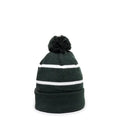 Outdoor Cap KNF-100 Pom Watch Cap Beanie – Acrylic Knit with Fleece Lining & Jacquard Stripes