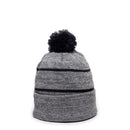 Outdoor Cap KNF-100 Pom Watch Cap Beanie – Acrylic Knit with Fleece Lining & Jacquard Stripes