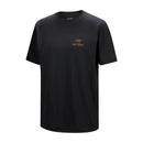 Arc'teryx Kragg SL Cotton Bird Word SS Men's t-shirt – 24K Black
