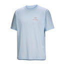 Arc'teryx Kragg SL Cotton Bird Word SS Men's t-shirt – Alpine Blue / Stone Red