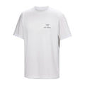 Arc'teryx Kragg SL Cotton Bird Word SS Men's t-shirt – White Light / Black