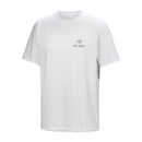 Arc'teryx Kragg SL Cotton Bird Word SS Men's t-shirt – White Light / Black