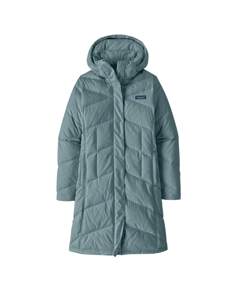 Patagonia Women's Down With It Parka in Blue Sage