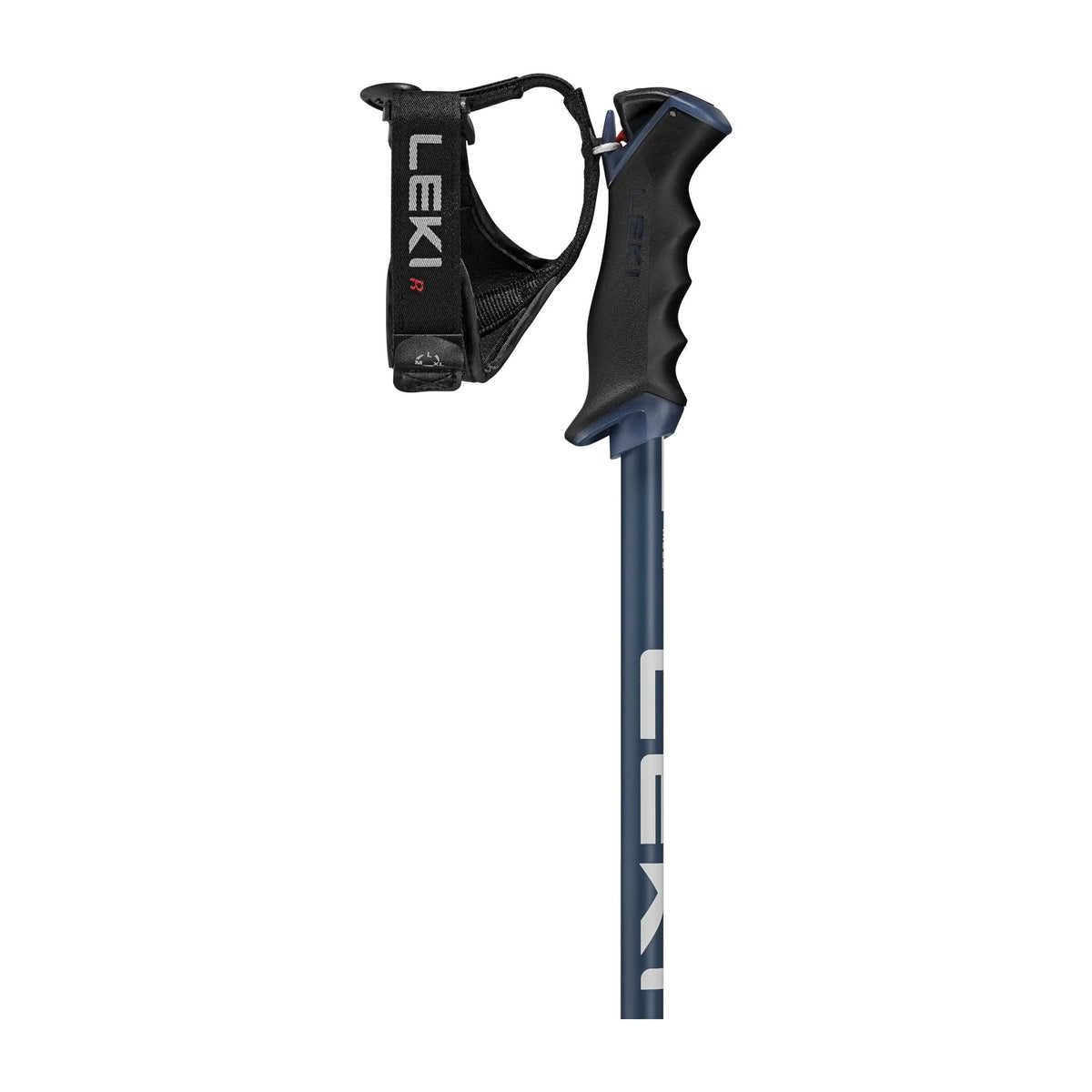 Leki Voltec Lite TR ski poles grip and strap detail