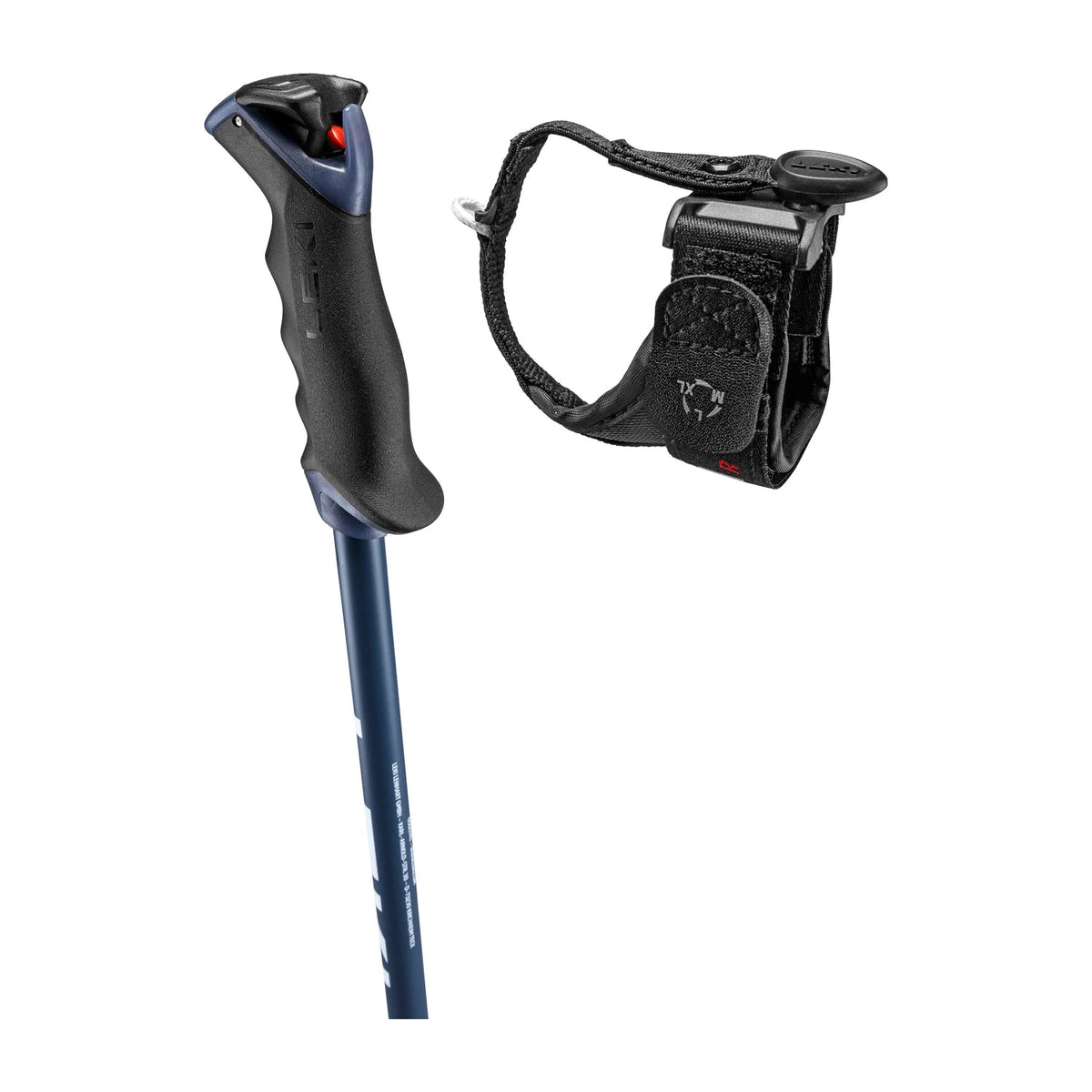 Leki Voltec Lite TR ski poles grip with strap released