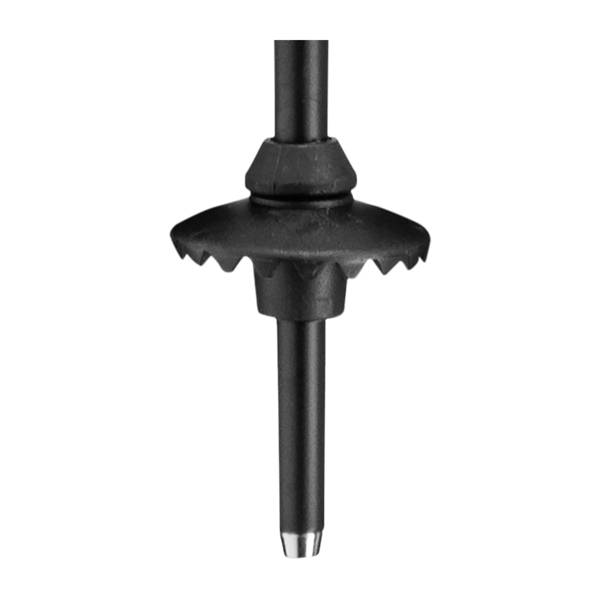 Leki Voltec Lite TR ski poles basket and tip detail