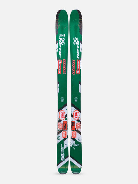 LINE Optic 96 Skis 2026 – All-Mountain Skis with Gas Pedal Metal
