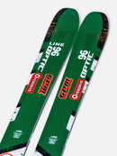 LINE Optic 96 Skis 2026 – All-Mountain Skis with Gas Pedal Metal Overdrive™ & Titanal Reinforcement