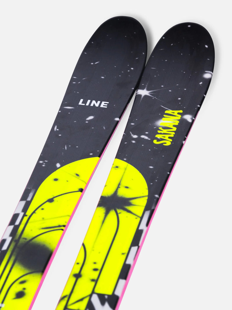 LINE Sakana Skis 2026 – All-Mountain Freeride Skis with LINE Sakana Skis 2026 – All-Mountain Freeride Skis with