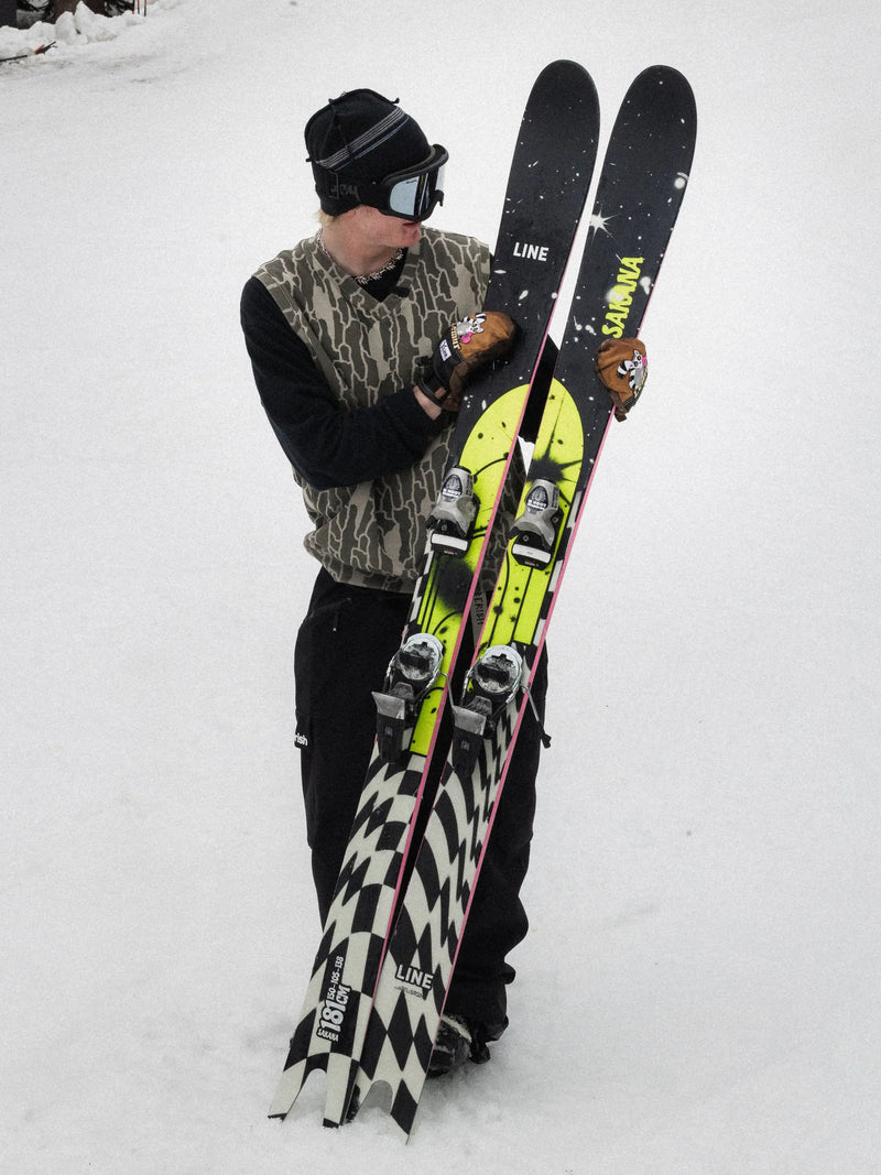 LINE Sakana Skis 2026 – All-Mountain Freeride Skis with LINE Sakana Skis 2026 – All-Mountain Freeride Skis with