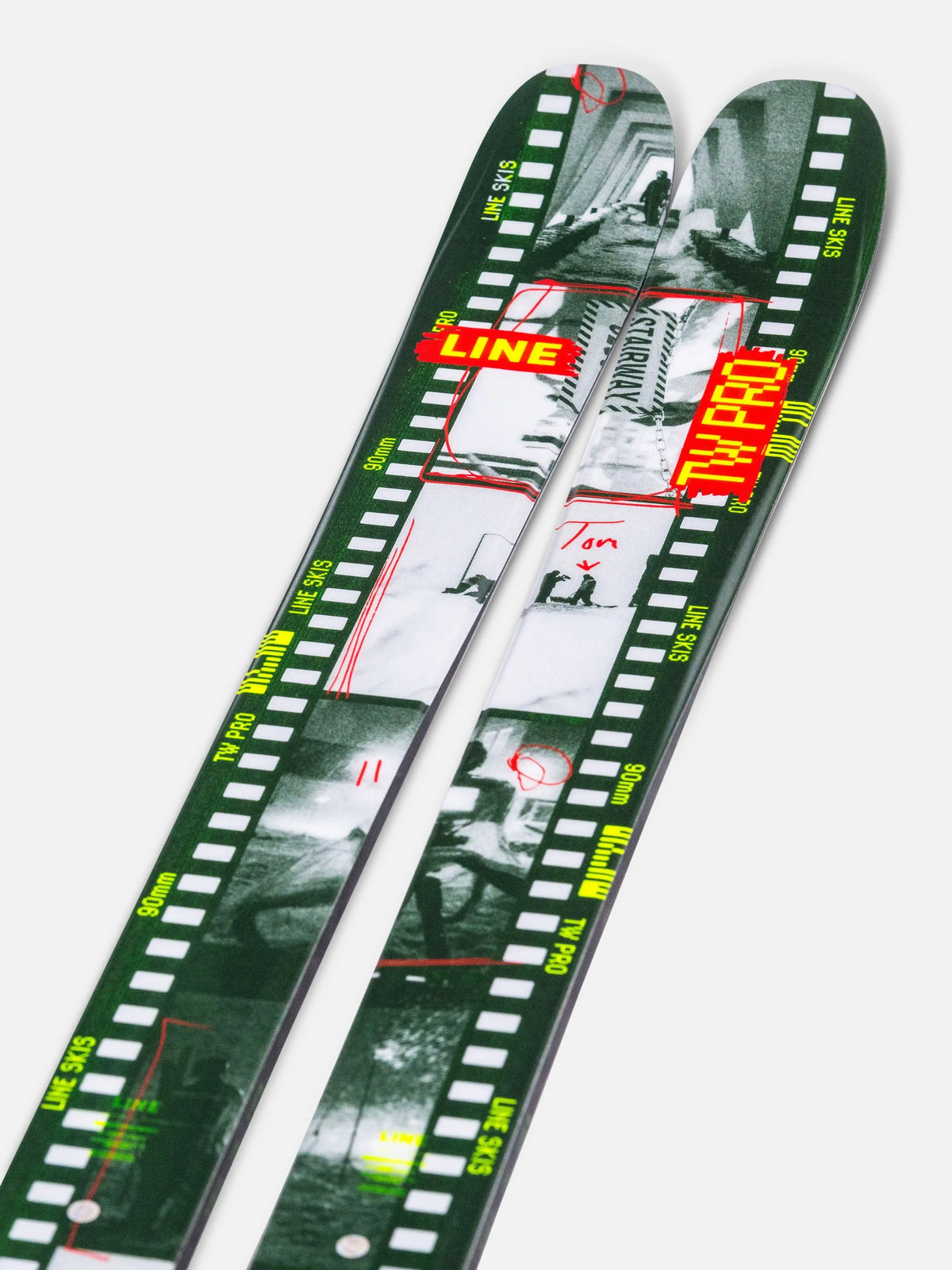 LINE Tom Wallisch Pro Skis 2025/2026 – High-Performance Freestyle Park Skis with Bio-Resin Tech & Reinforced Core