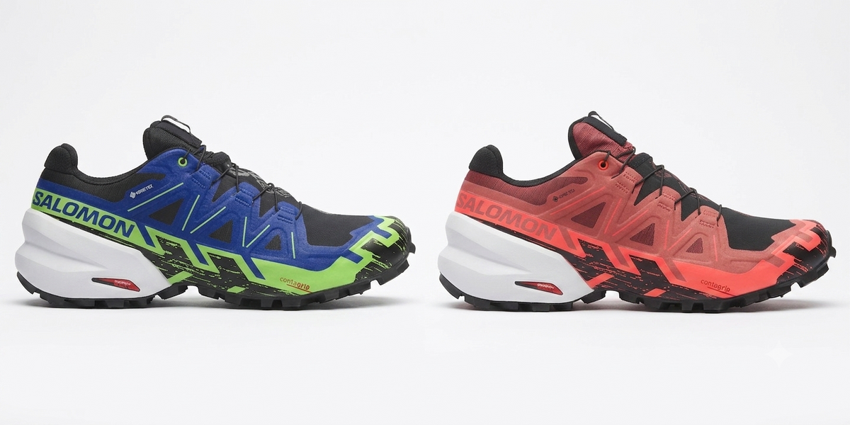 Salomon Spikecross 6 GTX winter trail running shoes - Men's - all colorways