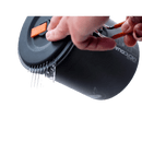 GSI Outdoors Halulite MicroDualist II Two-Person Cook Set Ultra-Light Camping Cookware