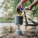 GSI Outdoors Halulite Dualist HS – Ultralight 2-Person Cookset with Nesting Bowls, Mugs & Utensils