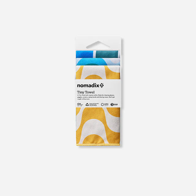 Tiny Towel Tropics Bundle – 3-| Pack Case of Compact, Quick-Dry Towels for Travel and Outdoor Adventures