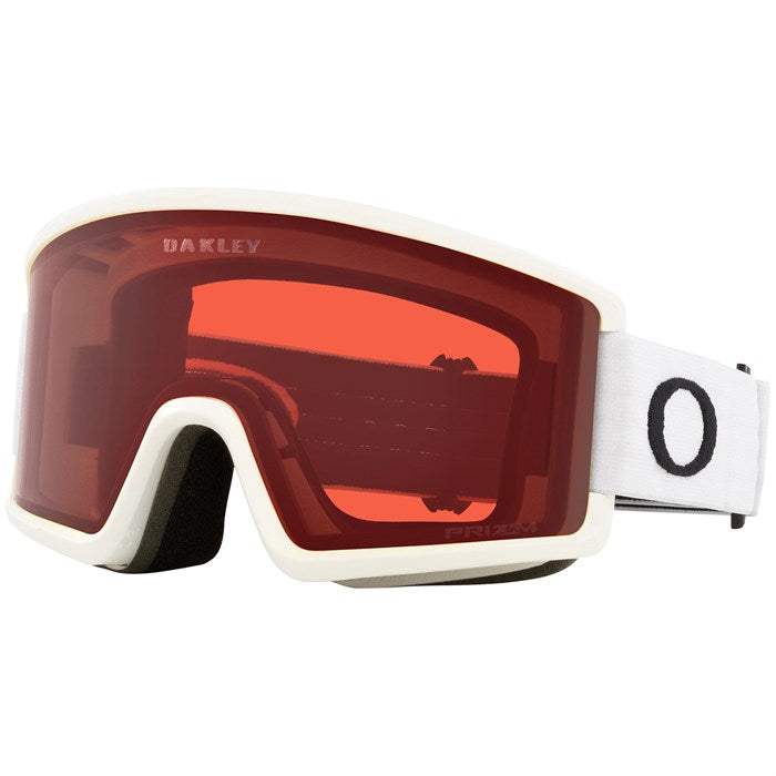 oakley targetline snow goggles Oakley Target Line M Snow Goggles, Matte White/Prizm Rose