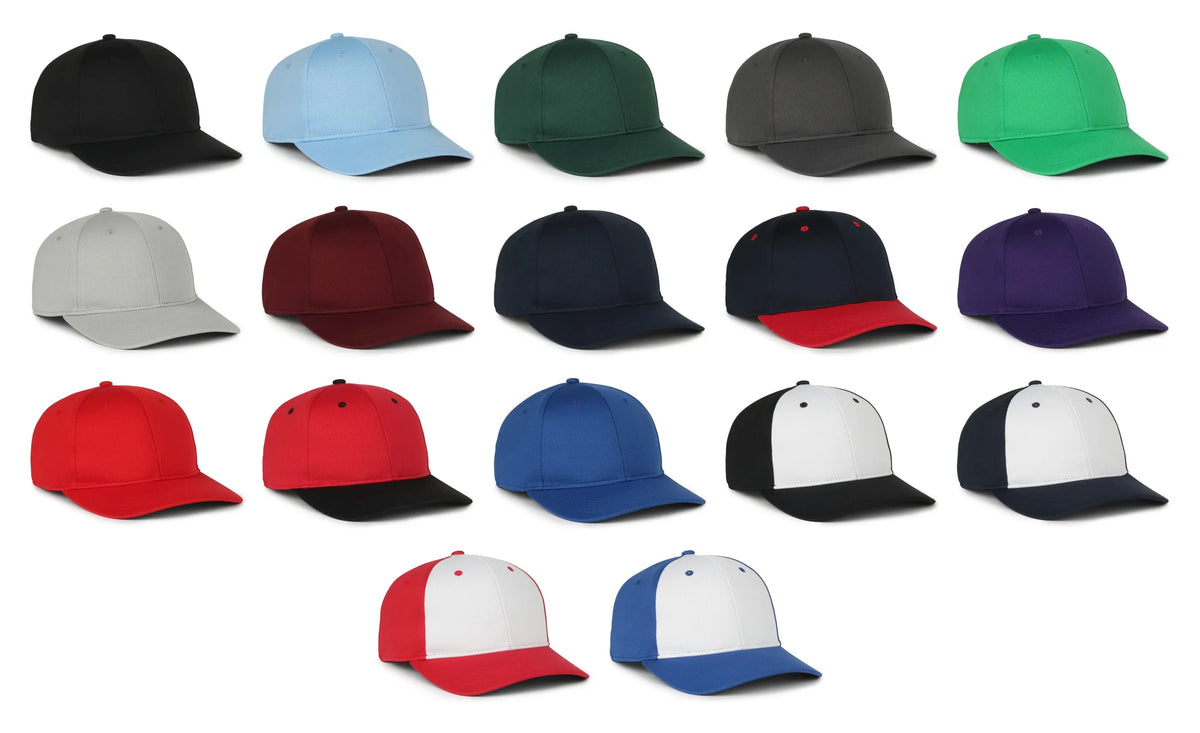 Outdoor Cap PTM850 ProTech Mesh Performance Cap – Mid Crown, Structured, Moisture-Wicking Polyester