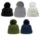 Outdoor Cap OC806 Oversized Pom Watch Cap Beanie – Acrylic Knit with 3” Cuff