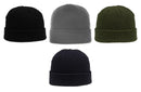 Outdoor Cap 808 Beanie | Waffle Knit Watch Cap with 3" Cuff and Faux Suede Label
