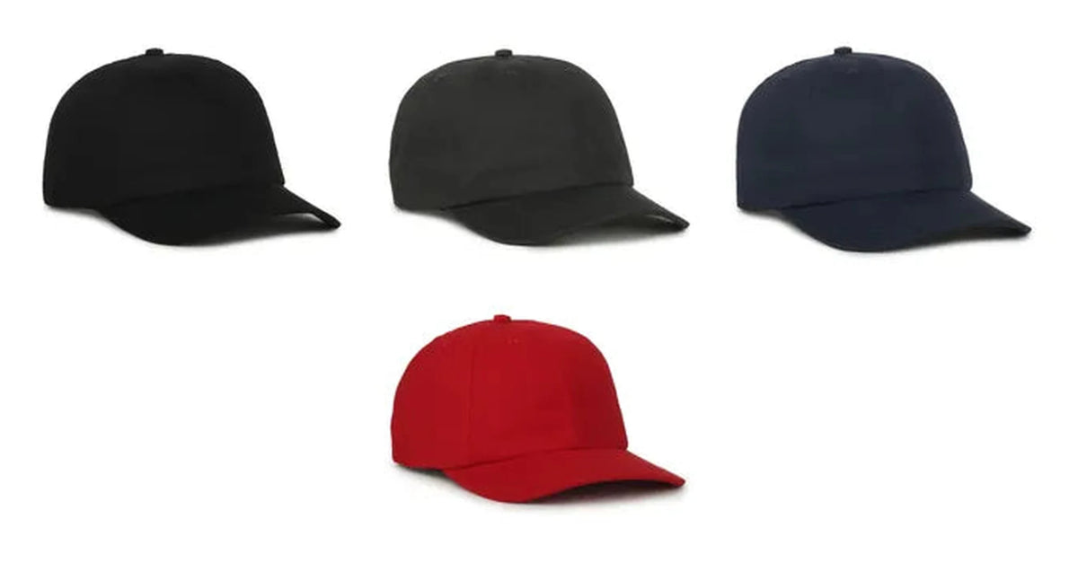 Outdoor Cap AM‑111 - Low‑Crown Unstructured Cotton‑Twill Cap with Slight Pre‑Curved Visor