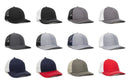 Outdoor Cap OC771V – Pro‑Round Structured Mesh‑Back Cap with Slight Pre‑Curved Visor