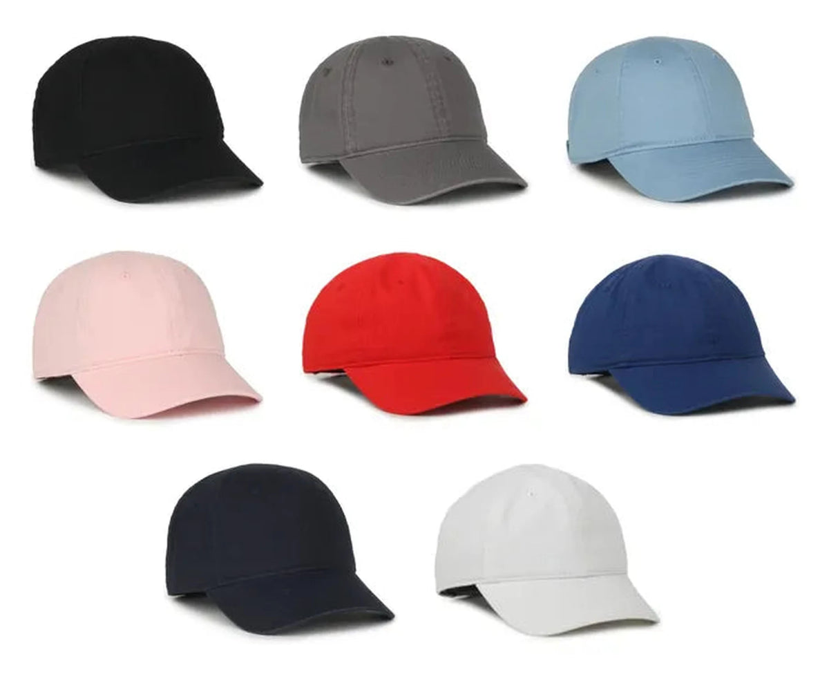 Outdoor Cap Toddler TDL‑116 – Low‑Crown Unstructured Cotton‑Twill Cap with Slight Pre‑Curved Visor
