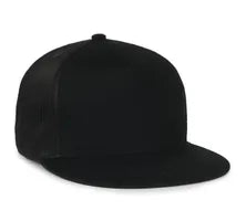 Outdoor Cap OC510HP – High‑Profile Structured Mesh‑Back Cap with Rounded Flat Visor