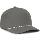Outdoor Cap 550PF Performance 5-Panel Cap – High Crown Structured Hat with Moisture-Wicking Sweatband & Visor Cord