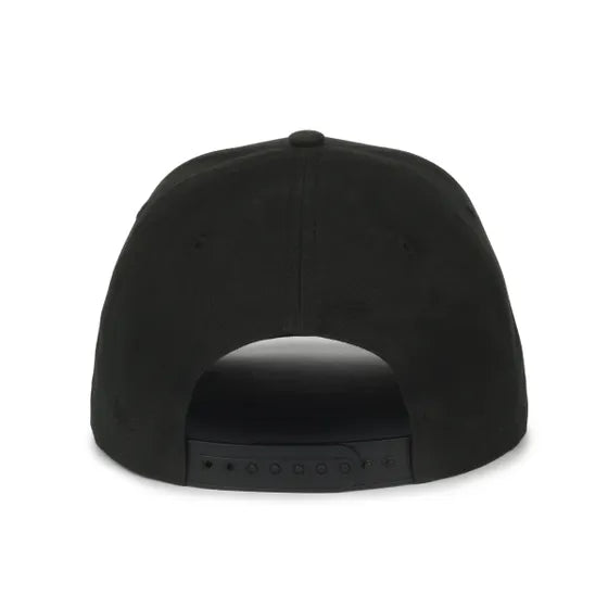 Outdoor Cap 602 Mid Crown Structured Rope Cap – Brushed Cotton Twill with Snapback Closure