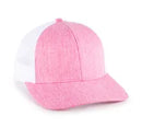 Outdoor Cap OC770L – Pro‑Round High‑Profile Structured Mesh‑Back Cap with Slight Pre‑Curved Visor