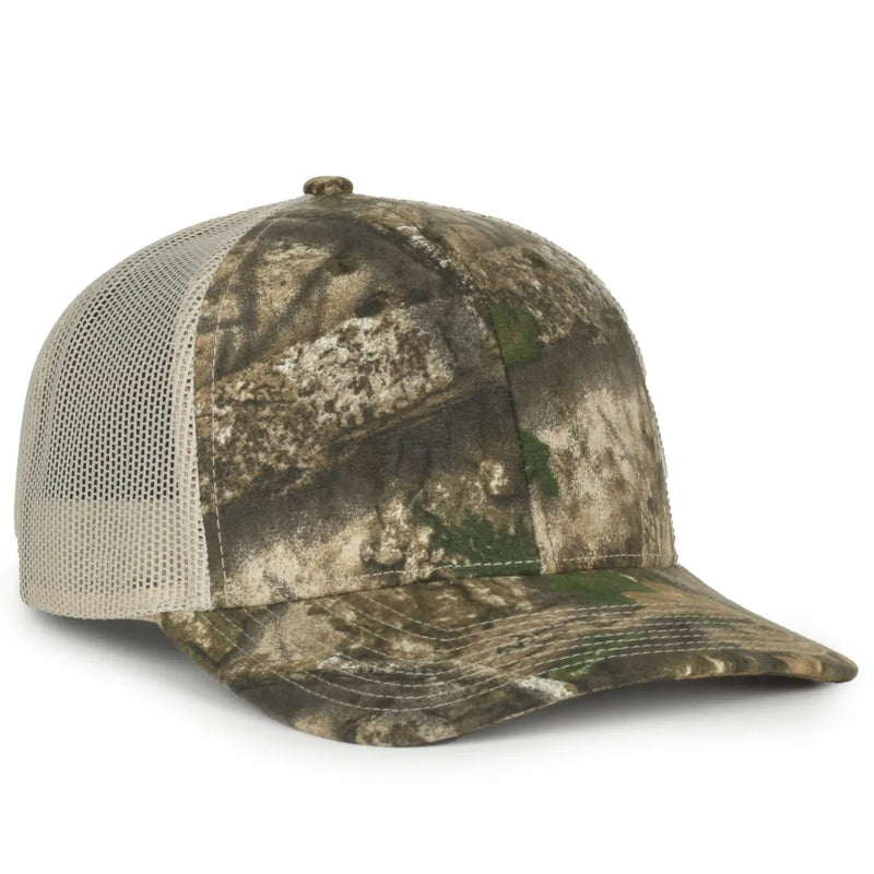 Outdoor Cap 771 Camo Premium Modern Trucker Cap – Hunting & Outdoor Lifestyle Hat