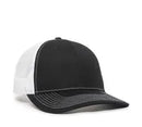 Outdoor Cap OC771V – Pro‑Round Structured Mesh‑Back Cap with Slight Pre‑Curved Visor